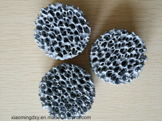 Sic Foam Ceramic Filter Foam Honeycomb Ceramics