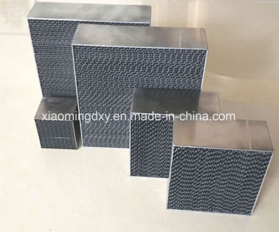 Motorcycle Metal Honeycomb Substrate Catalytic Converter
