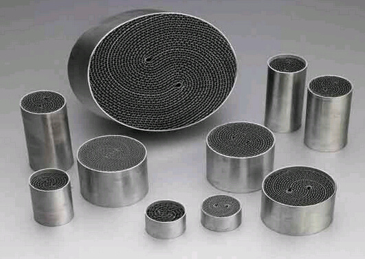 Metal Honeycomb Substrate for Catalytic Converter