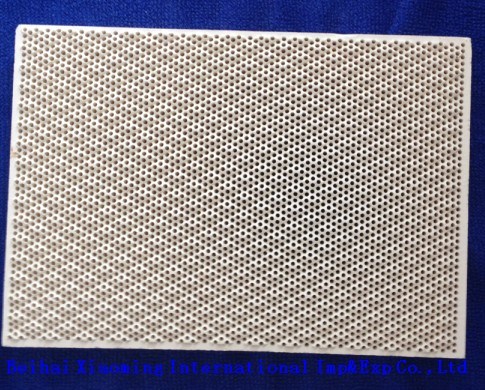 Cordierite Honeycomb Ceramic Plate Used for Burners of Heat Storage