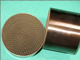 Metal Gasonlie Filter System Catalyst with Metal Honeycomb Substrate