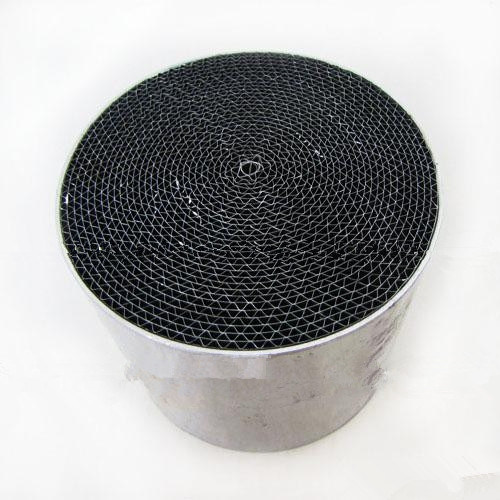 Metal Honeycomb Substrate Catalyst Converter for Auto/Motorcycle