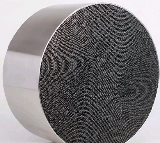 Metallic Honeycomb Ceramic Substrate (For Automobile / Vehicle end-gas)