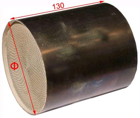 Honeycomb Metallic Substrate Metal Honeycomb Catalyst for Motorcycle