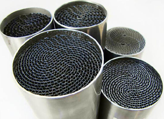 Motorcycle/Vehicle Catalytic Converter Metal Honeycomb Catalyst Substrate