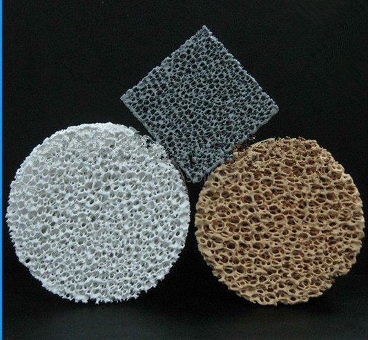 Ceramic Foam Filter for Metal Foundry (SiC Alumina Zirconia Magnesia)