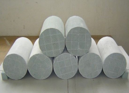 Honeycomb Ceramic Substrate Cordierite Diesel Particulate Filter as DPF