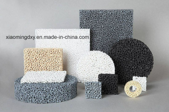 SGS Ceramic Foam Filter for Foundry