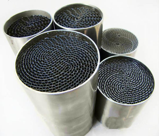 Metal Catalyzer with Honeycomb Substrate (MHS)