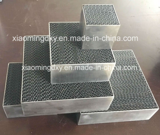 Motorcycle Catalytic Converter Metal Honeycomb Substrate