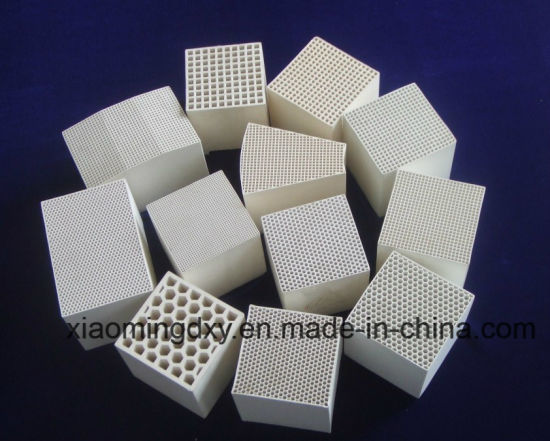 Cordierite Ceramic Honeycomb Monolith Heat Exchanger for Rto