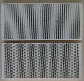 Infrared Gas Heater Honeycomb Cordierite Ceramic Plate