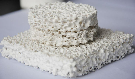 Alumina/Al2O3 Ceramic Foam Filter for Aluminium Casting