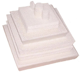 SGS Durable Alumina Ceramic Foam Filter for Metal Filtration