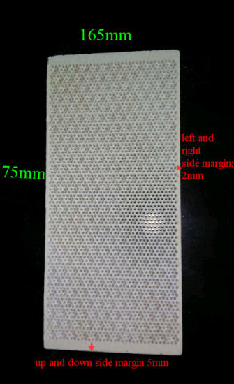 Honeycomb Infrared Ceramic Plates for Infrared Gas Burner, Cordierite