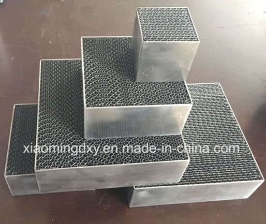Car or Motorcycle Catalytic Converter Metal Honeycomb Catalyst Substrate