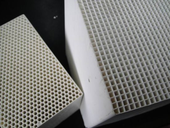 Cordierite/Mullite Honeycomb Ceramic Block as Heater Gas Accumulator