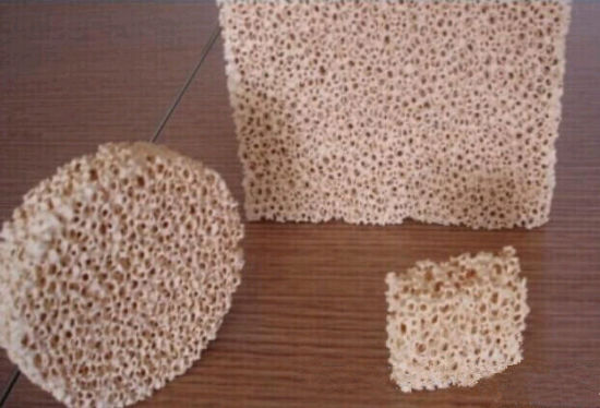 Zirconia/Zro2/Zirconium Oxide Porous Ceramic Foam Filter