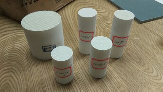 Honeycomb Ceramic Substrate with Coating as Catalyst for Car