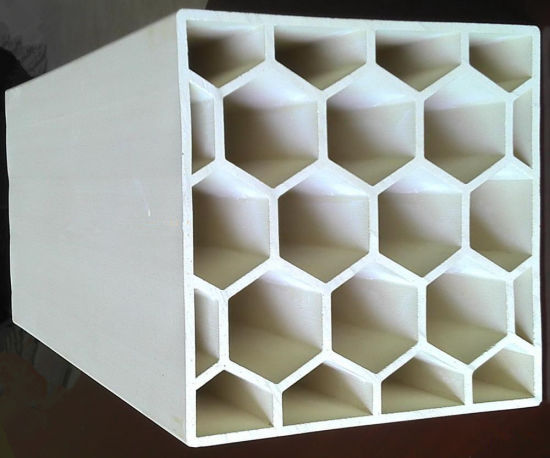 Ceramic Honeycomb as Heat Exchange Media for Rto