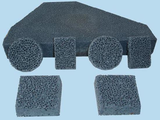 Sic Ceramic Foam Filter for Cuprum/Iron and Alloy Casting